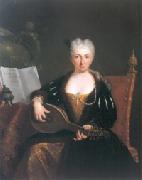 Bartolomeo Nazari Portrait of Faustina Bordoni oil painting